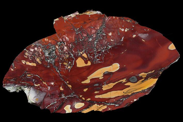 Polished Mookaite Jasper Slab - Australia #166042